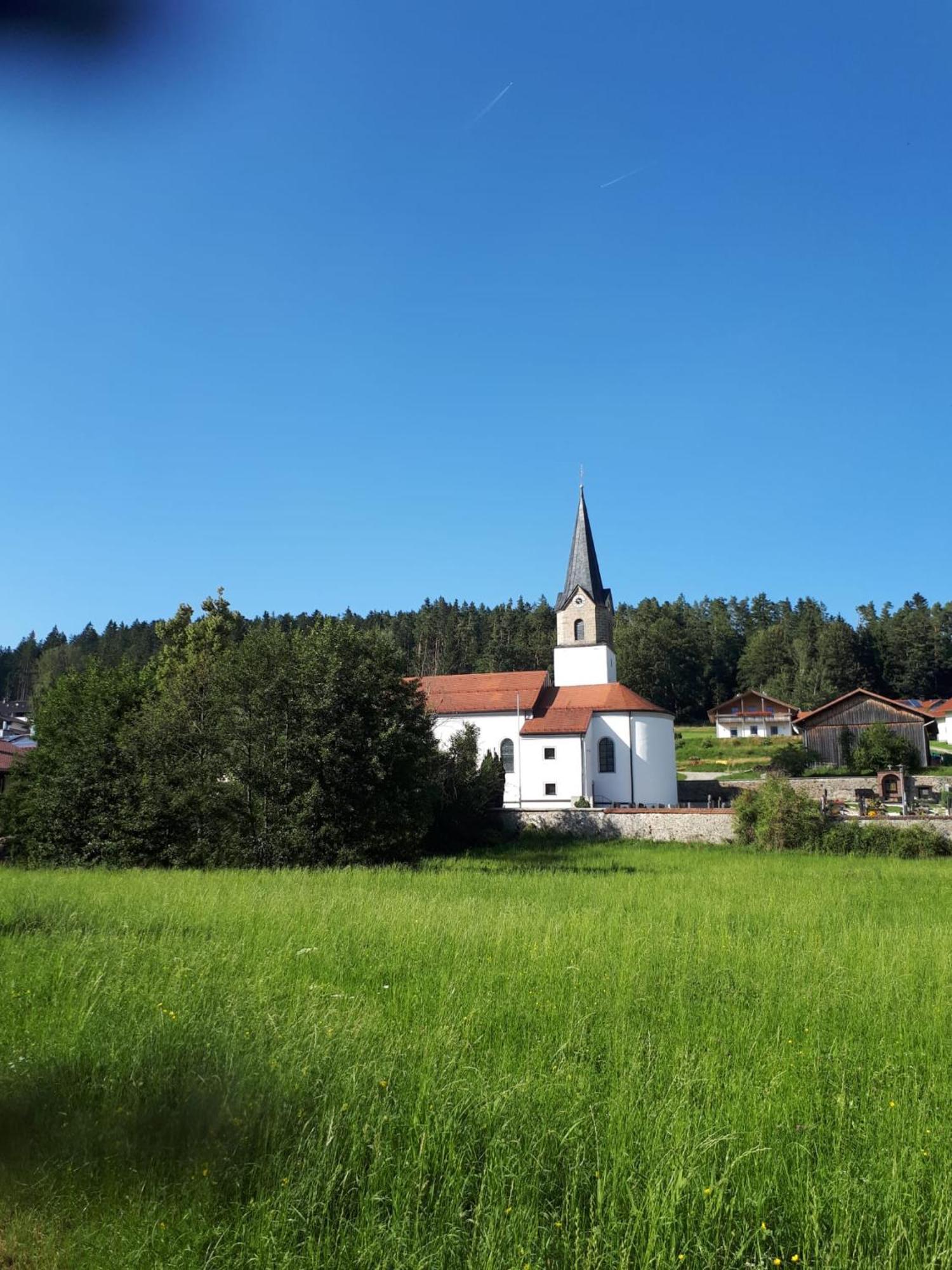 Ferienhaus Am Bach Achslach Dış mekan fotoğraf