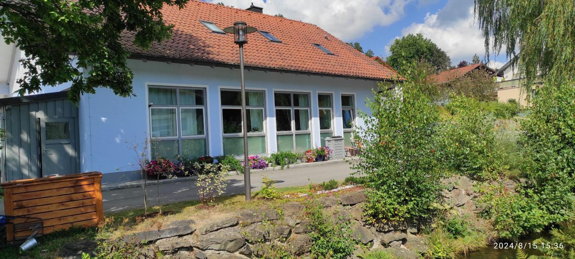 Ferienhaus Am Bach Achslach Dış mekan fotoğraf